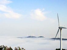 平流霧流經長島時的美景