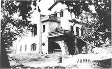 1899年契訶夫在雅爾達的住所。