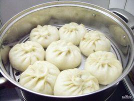 豬肉韭菜三鮮包子 豬肉韭菜三鮮包子