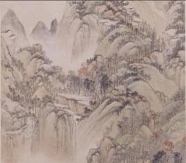 虞山楓林圖 虞山楓林圖