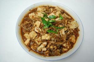 乾蝦酸菜燉豆腐 乾蝦酸菜燉豆腐