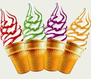 彩虹冰淇淋 彩虹冰淇淋