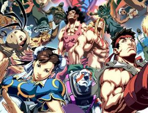 線上玩街頭霸王拼圖小遊戲