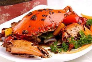 炒連殼螃蟹 炒連殼螃蟹