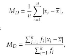 平均絕對離差 平均絕對離差