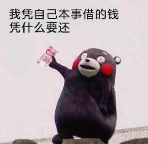 我憑自己本事借的錢憑什麼要還 我憑自己本事借的錢憑什麼要還