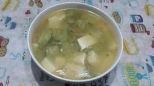 絲瓜豆腐榨菜湯 絲瓜豆腐榨菜湯