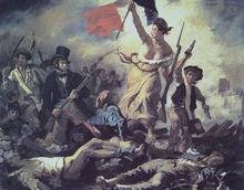 巴黎爆發了反對波旁王朝的革命