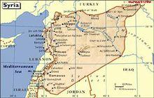 敘利亞地圖