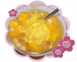 芒果西米小丸子 芒果西米小丸子