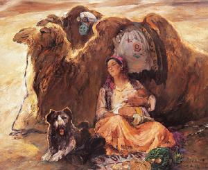 （圖）中華人民共和國新中國油畫作品