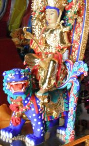 文殊菩薩坐騎金猊梁海燕攝於五台山