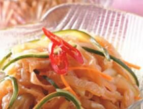 涼拌海蜇皮(2) 涼拌海蜇皮(2)