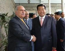 福阿德&middot;邁巴扎會見賈慶林