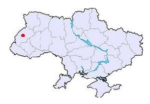 利沃夫在烏克蘭的位置