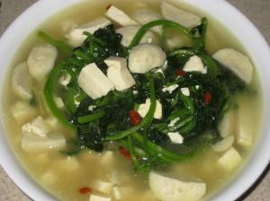 魚丸豆腐湯 魚丸豆腐湯