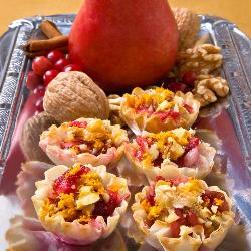 蔓越橘梨子蛋撻