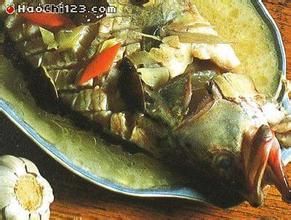 刮燉鱖魚 刮燉鱖魚