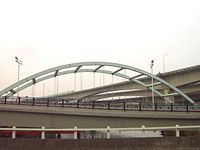 （圖）不復存在的“中山二橋”。