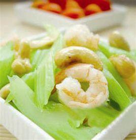 蝦仁炒芹菜 蝦仁炒芹菜