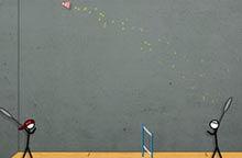 雙人火柴人打羽毛球2 雙人火柴人打羽毛球2