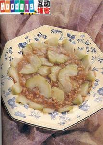 佛手瓜炒鵪鶉松 佛手瓜炒鵪鶉松