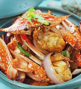 姜蔥炒海蟹 姜蔥炒海蟹