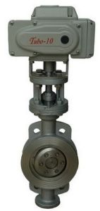 D973H電動對夾雙偏心硬密封蝶閥