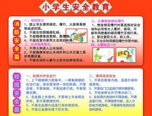 小學生安全教育常識 小學生安全教育常識