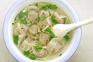 薺菜餡餛飩 薺菜餡餛飩