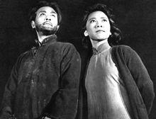 電影《烈火中永生》劇照(許雲峰與江姐)