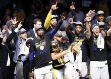 勇士隊奪得2018年NBA總冠軍