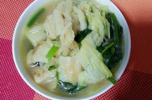 白菜燴餅 白菜燴餅