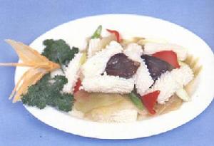 鹹菜炒鮮魷 鹹菜炒鮮魷