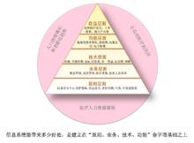 “原則、業務、技術、功能、效益”金字塔
