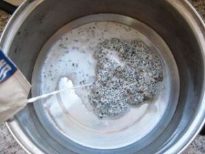 核桃黑芝麻西米露 核桃黑芝麻西米露