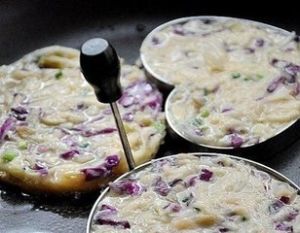 紫甘藍蘿蔔絲餅 紫甘藍蘿蔔絲餅