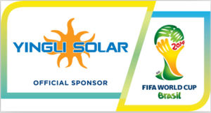 英利巴西世界盃聯合logo