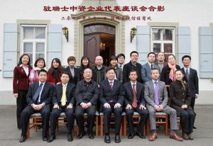 駐瑞士使館經商參處召開駐瑞中資企業代表座談會