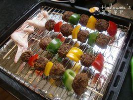 串烤牛肉丸 串烤牛肉丸