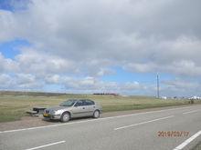 攔海大壩高速公路掉頭區