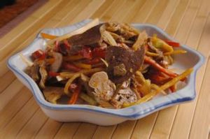 蔥拌羊雜 蔥拌羊雜