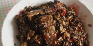 蒲蕹菜炒臘肉 蒲蕹菜炒臘肉