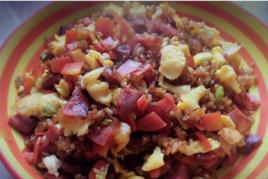 川味臘腸醬油炒飯 川味臘腸醬油炒飯