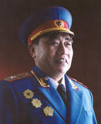 王伍福飾演朱德的形象