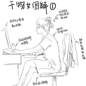 乾物女圖解