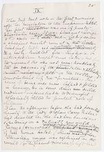 《歡樂之家》的手稿之一