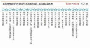 上海公交南橋8路 上海公交南橋8路