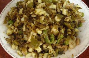 酸菜炒鮮筍 酸菜炒鮮筍