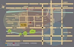 西區銀座交通示意圖